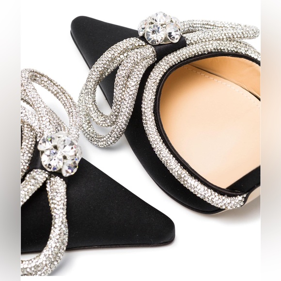 Mach & Mach Crystal Bow Pumps - Picture 8 of 16
